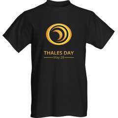 Black Thales Day Logo T-shirt