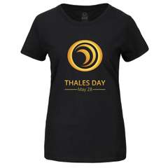 Black Thales Day Logo T-shirt